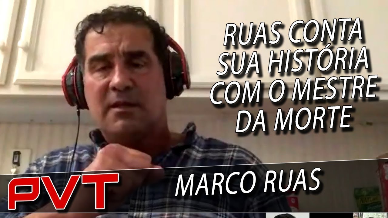 Marco Ruas conta como foi sua relação com o Mestre da Morte