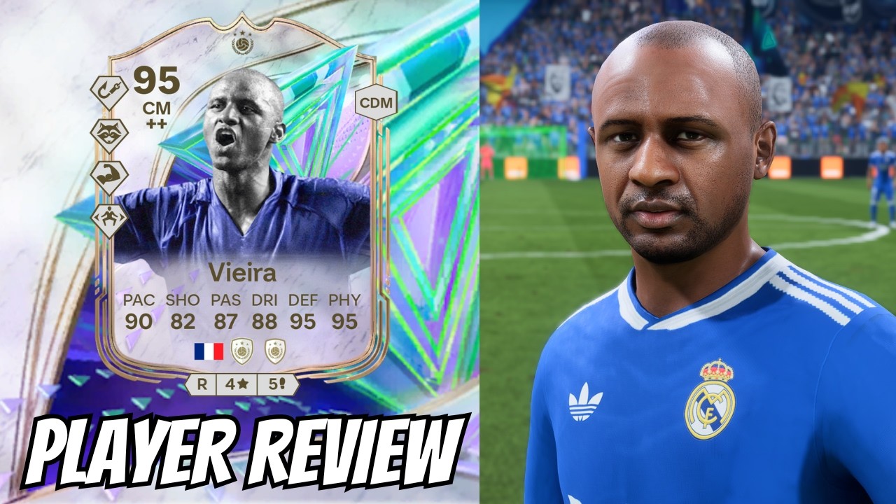 МАГНИТ!🇫🇷 Обзор игрока Vieira версии 95 GREATS OF THE GAME в EA FC 26