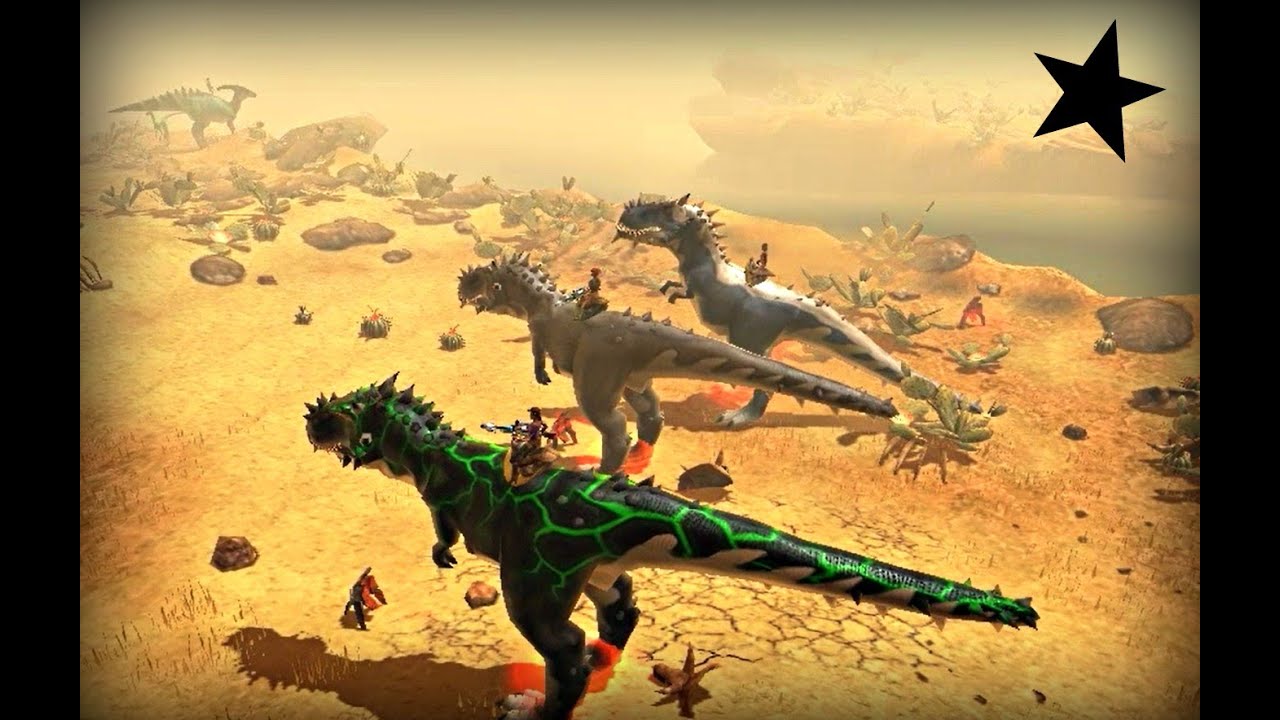 Black Star vs Eternal + InVictus + Revenant - Dino Storm