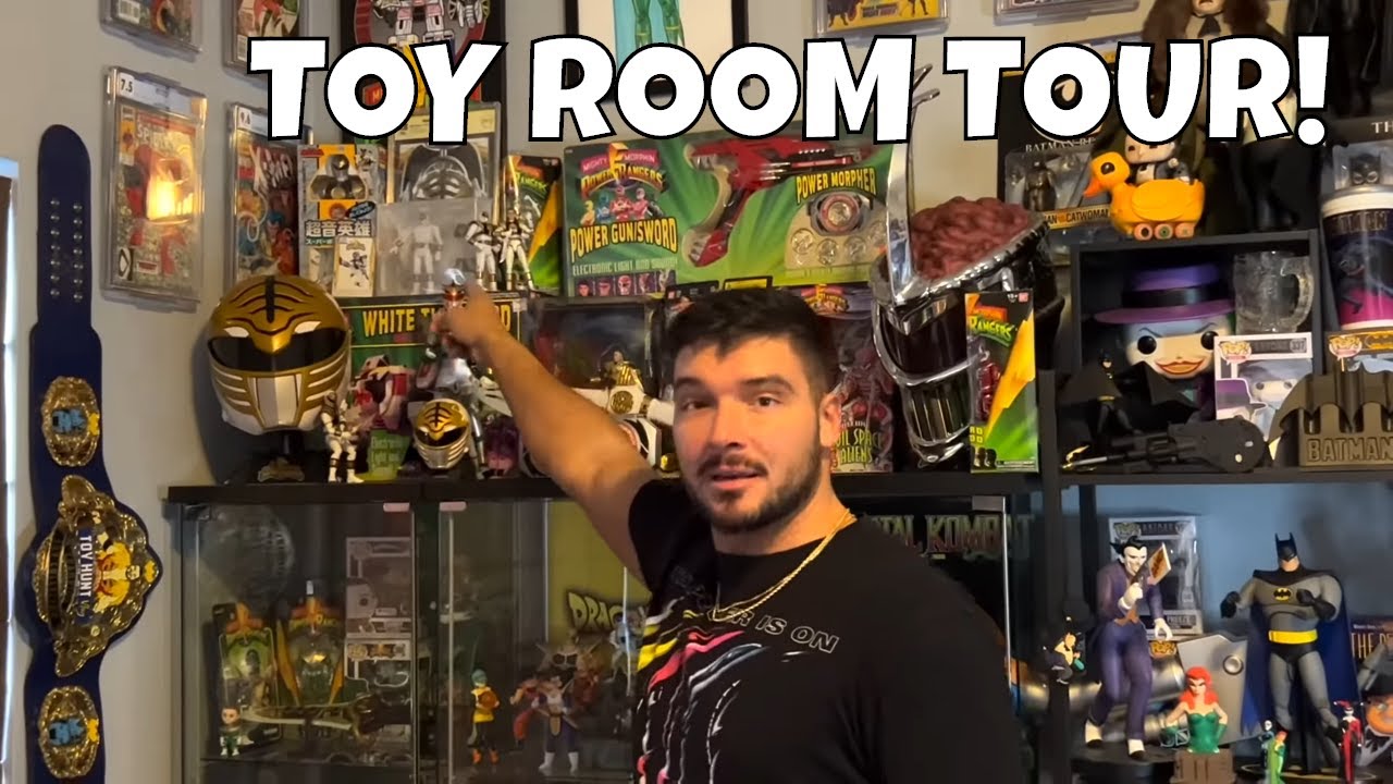 Full Tour of WWE NXT Ethan Page's Toy Room
