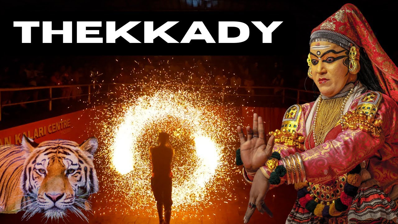 Kerala Series Ep4 : Thekkady | Kathakali & Kalaripayattu Show | Boating at Periyar Tiger Reserve