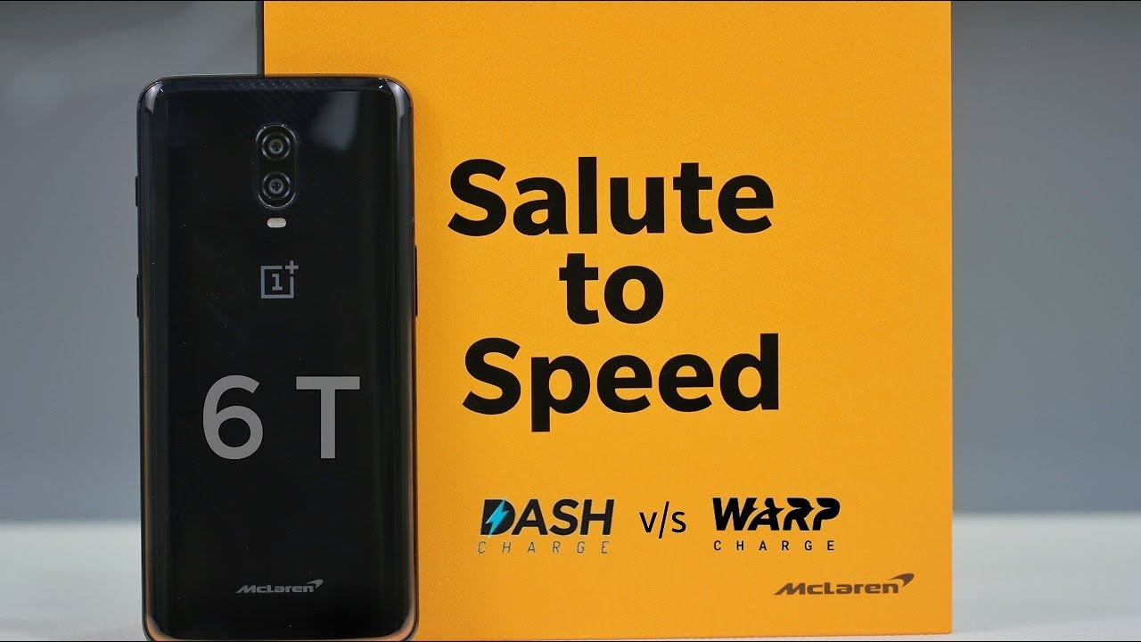 OnePlus 6T McLaren Edition Unboxing and Charging Test | Warp Charge vs Dash Charge