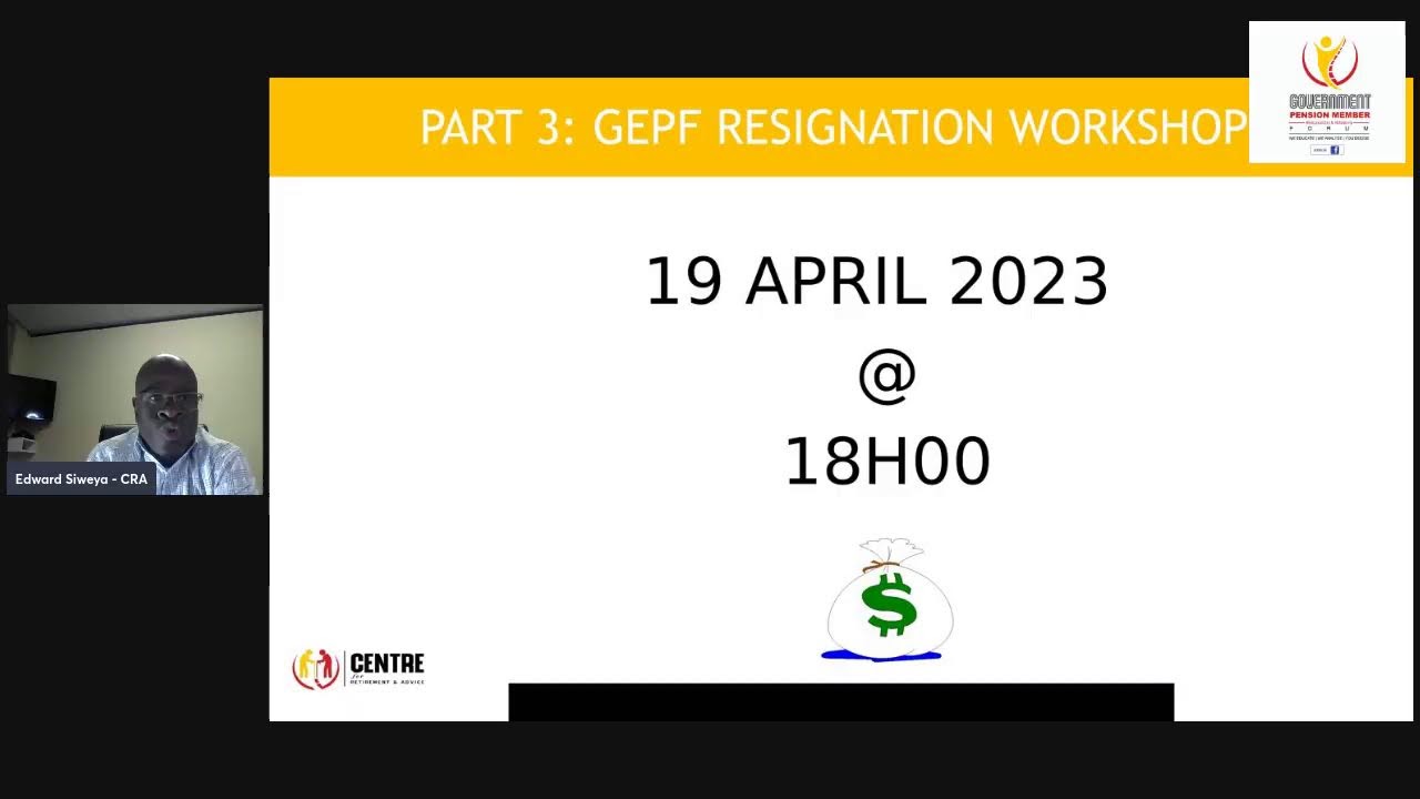RETIRE WITH GEPF WORKSHOP - PART 2