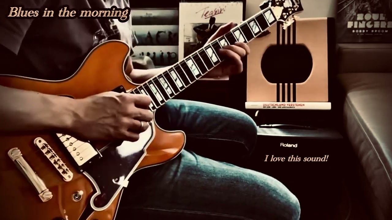 Blues in the morning, D’Angelico Excel Mini DC, Supro Delta King 10, jazz guitar trio