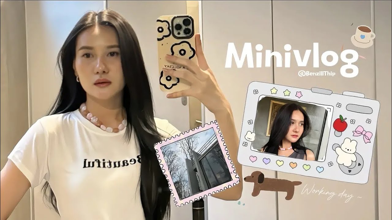 mini vlog | working day (ไปทำงานกานนน~) 💻