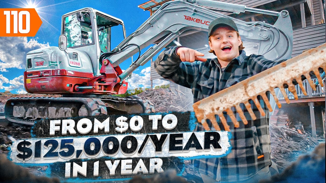 19 Year-Old Starts a $125K/Year Construction Business
