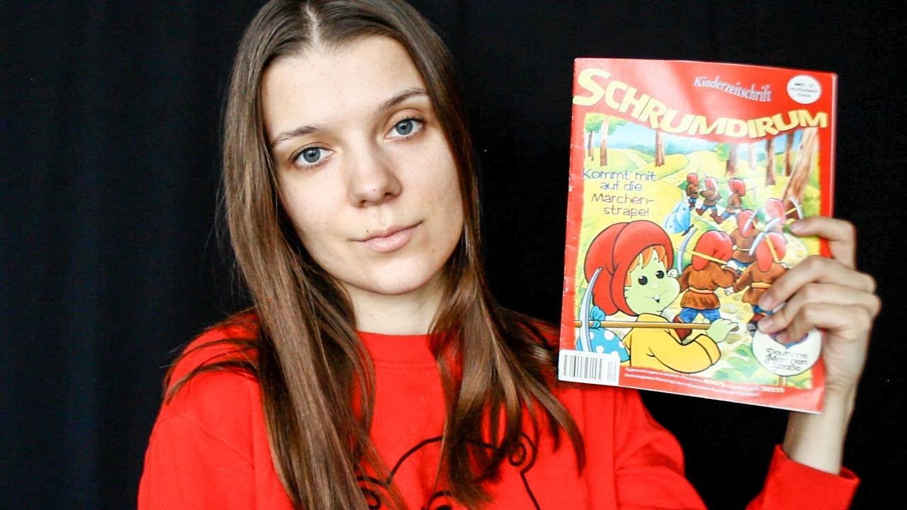 ASMR Zeitschrift vorlesen zum Einschlafen