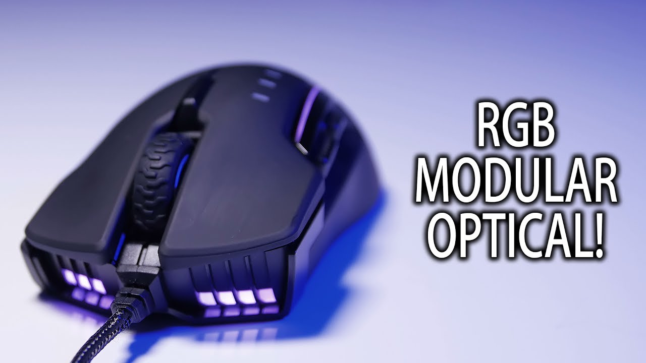 Corsair Glaive RGB Optical Gaming Mouse Review - Modular Thumb Grips!