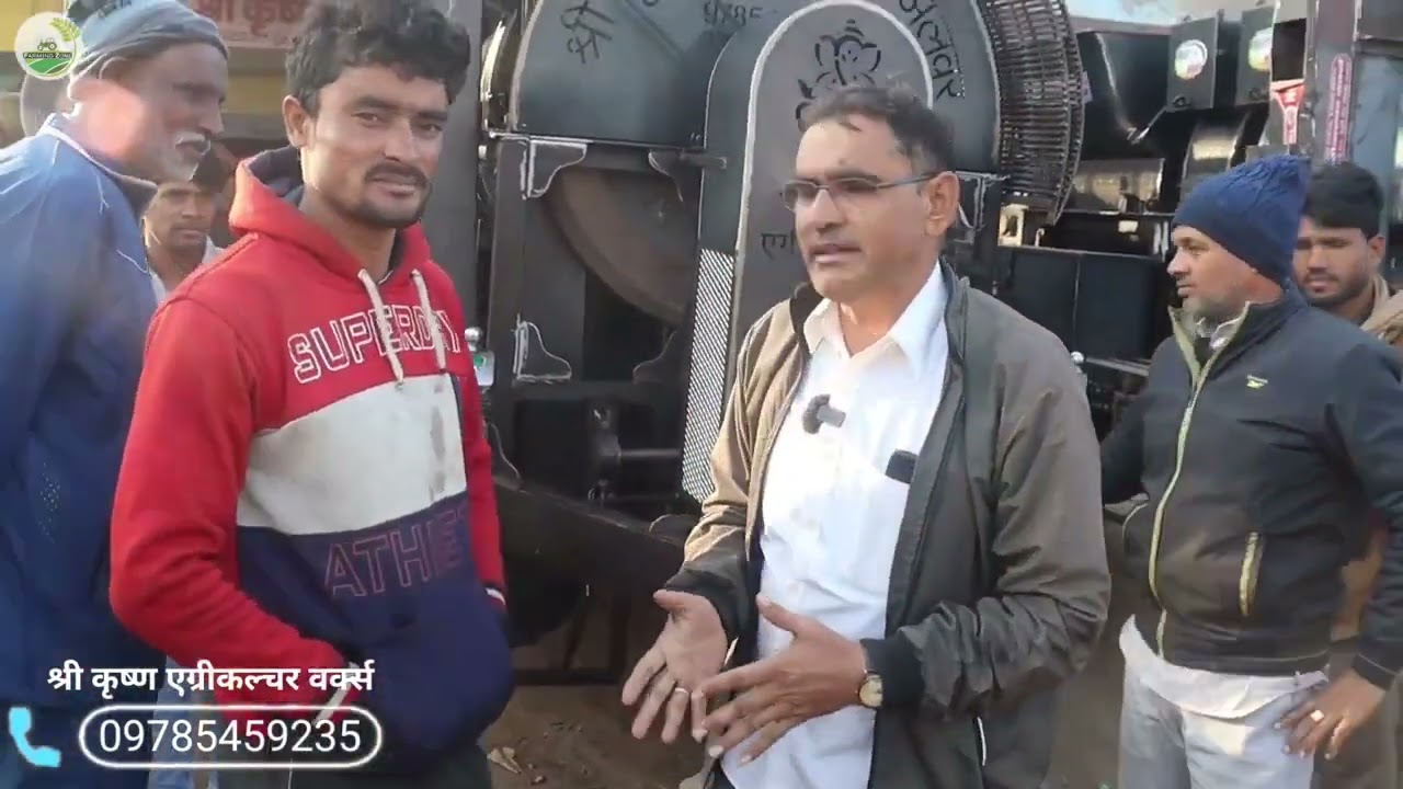 श्री कृष्ण एग्रीकल्चर वर्क्स रामगढ़ वाली थर्सर ने महनोरपुर की थ्रेसर को किया फेल/ किसानों ने कहा