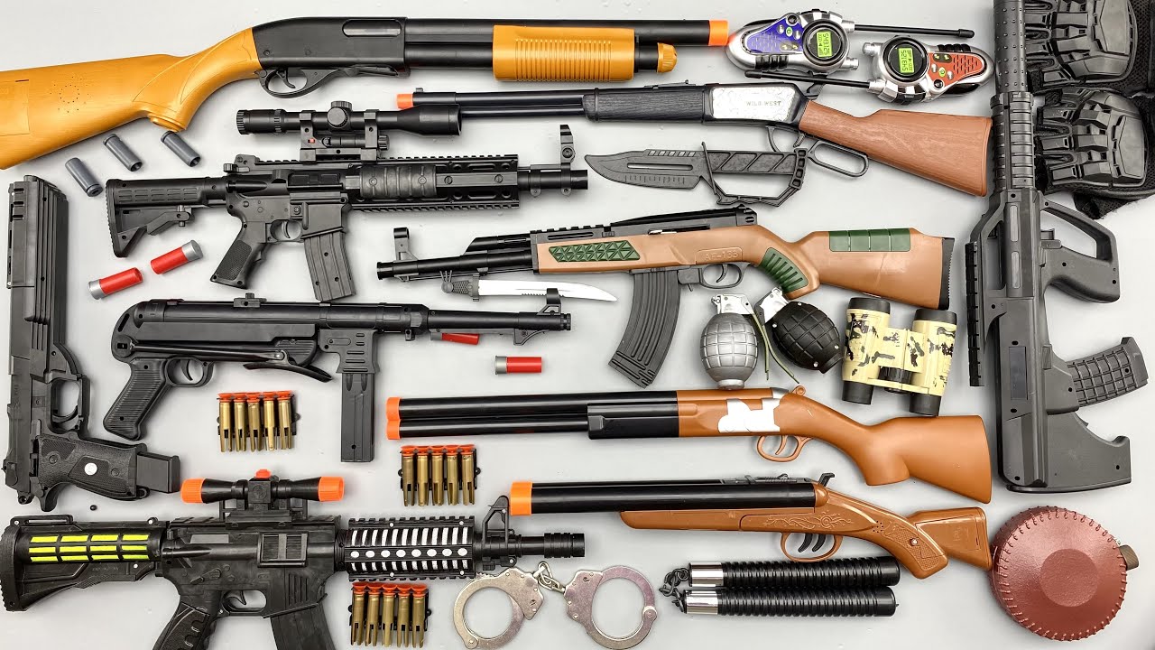 Большие автоматические пистолеты Pubg. Август - Ak47 - M416 - Win94 - Desert Deagle -Shotgun