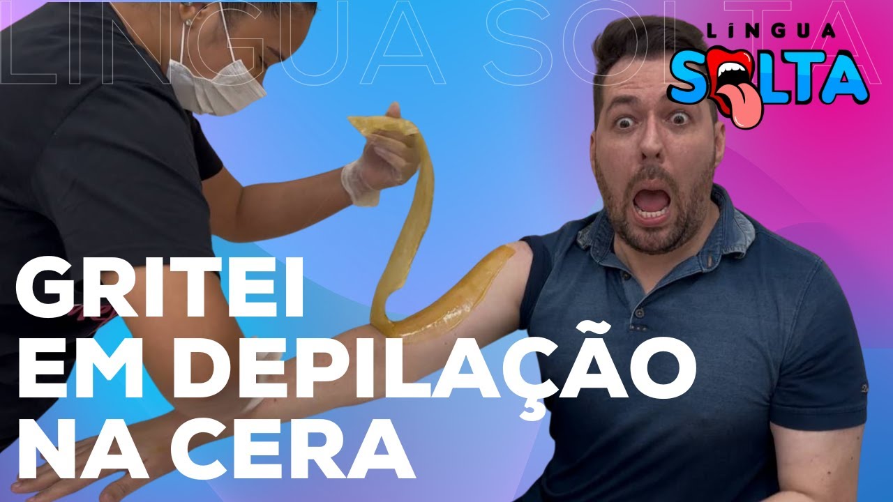 Minha primeira delipação com cera quente