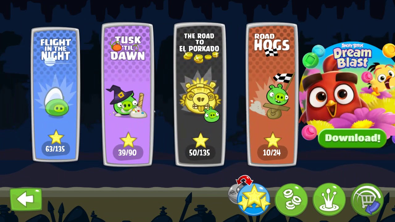 Get 10 statues + location statue bad piggies hd