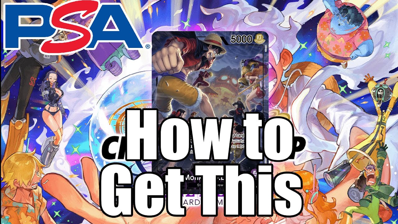 Everything You Need To Know About PSA Luffy Collab | One Piece Card Game X PSA Collab