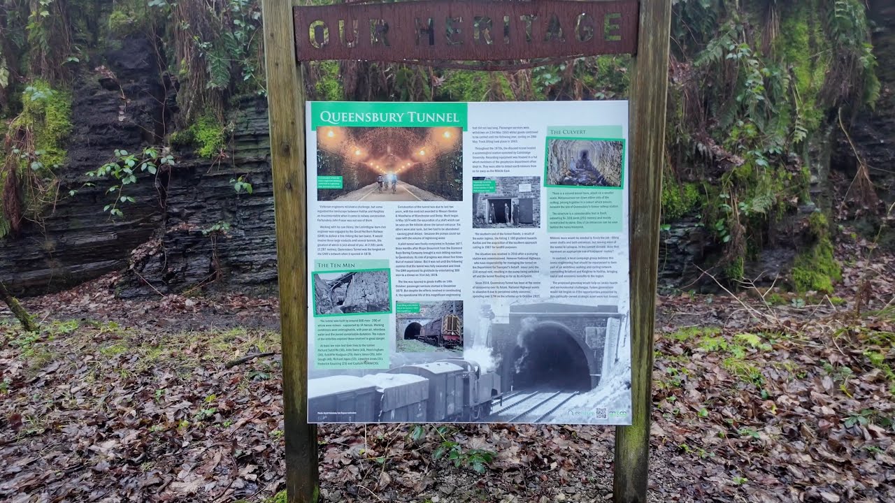 18/Jan/2026. Bike Ride: Halifax - Keighley. (Via Queensbury Tunnel).