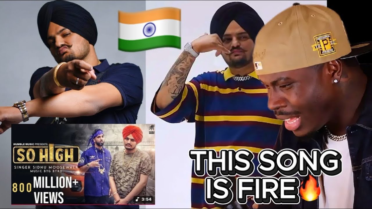 🇺🇸🇮🇳AMERICAN REACT TO INDIAN RAPPER SIDHU MOOSE(SO HIGH) FT BYG BYRD🔥@SidhuMooseWalaOfficial