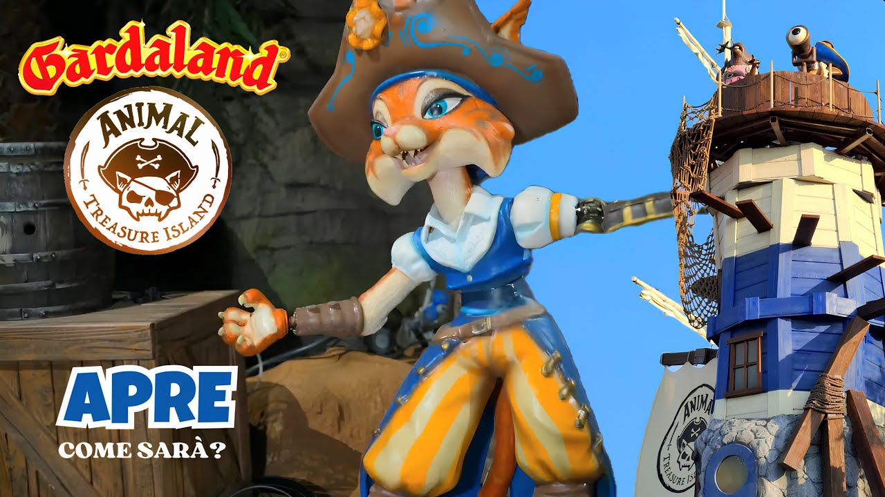 ANIMAL TREASURE ISLAND, CI SIAMO: GUIDA alla NUOVA ATTRAZIONE di GARDALAND | Come sarà?
