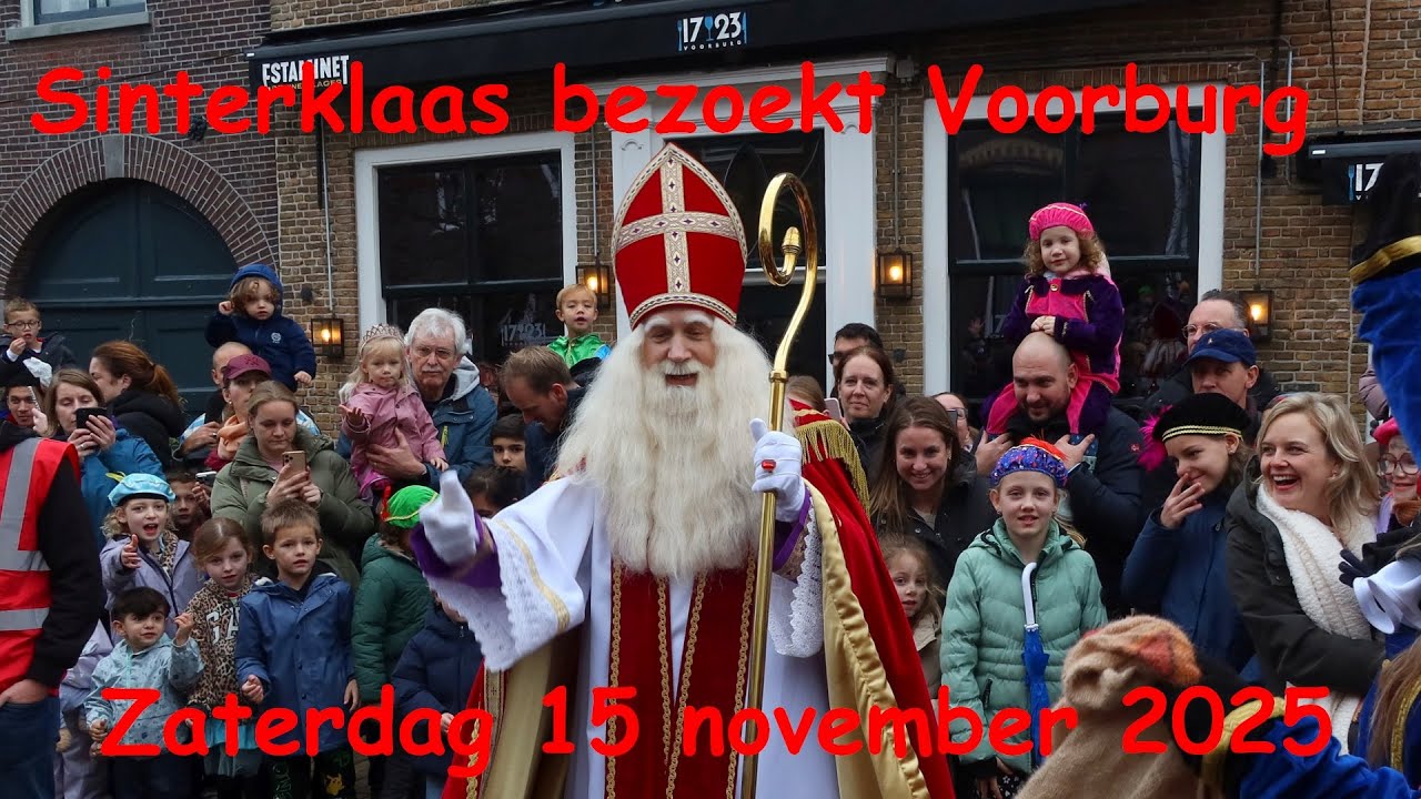Sinterklaas bezoekt Voorburg (15-11-2025)