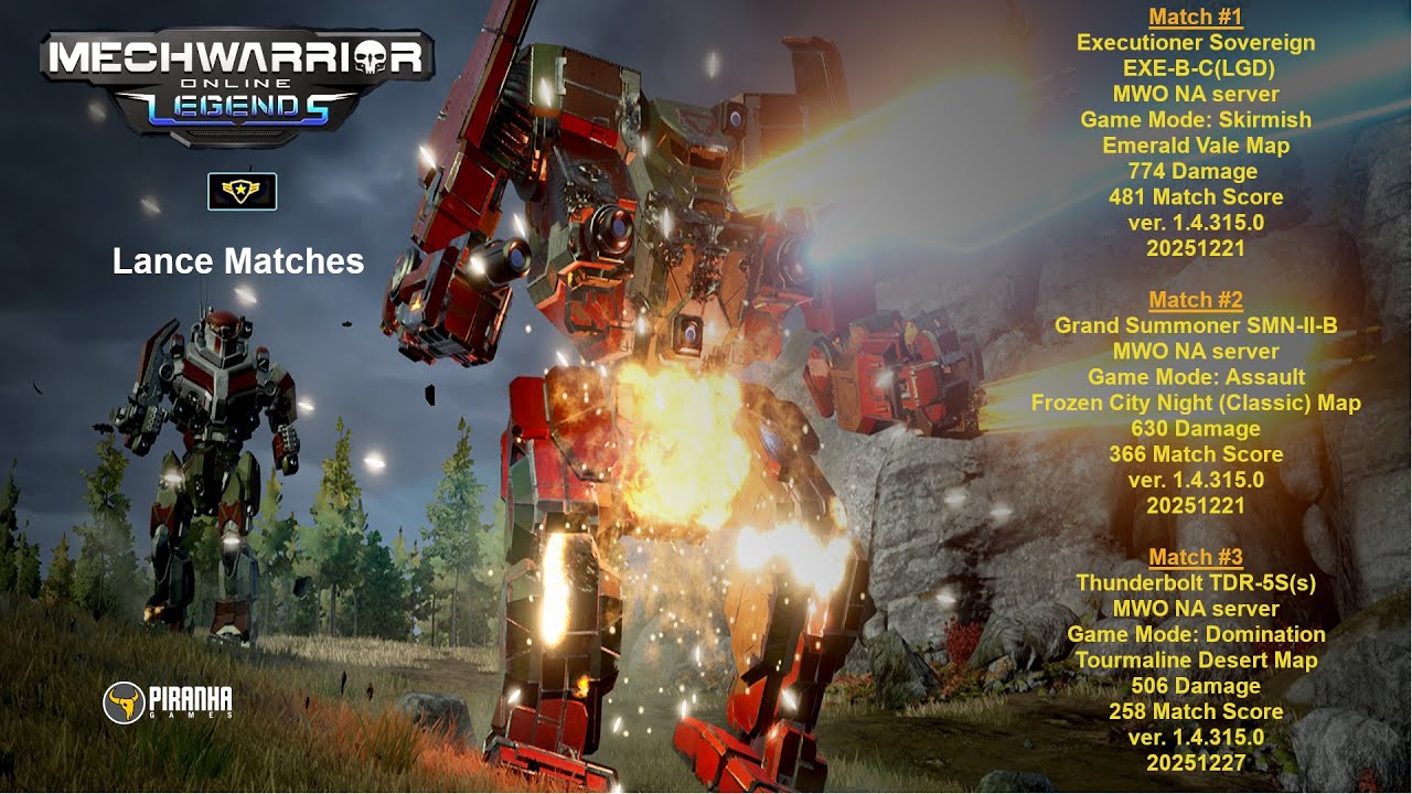 🤖 MechWarrior Online - Lance match No. 26 - The dead don't talk 💀🤐