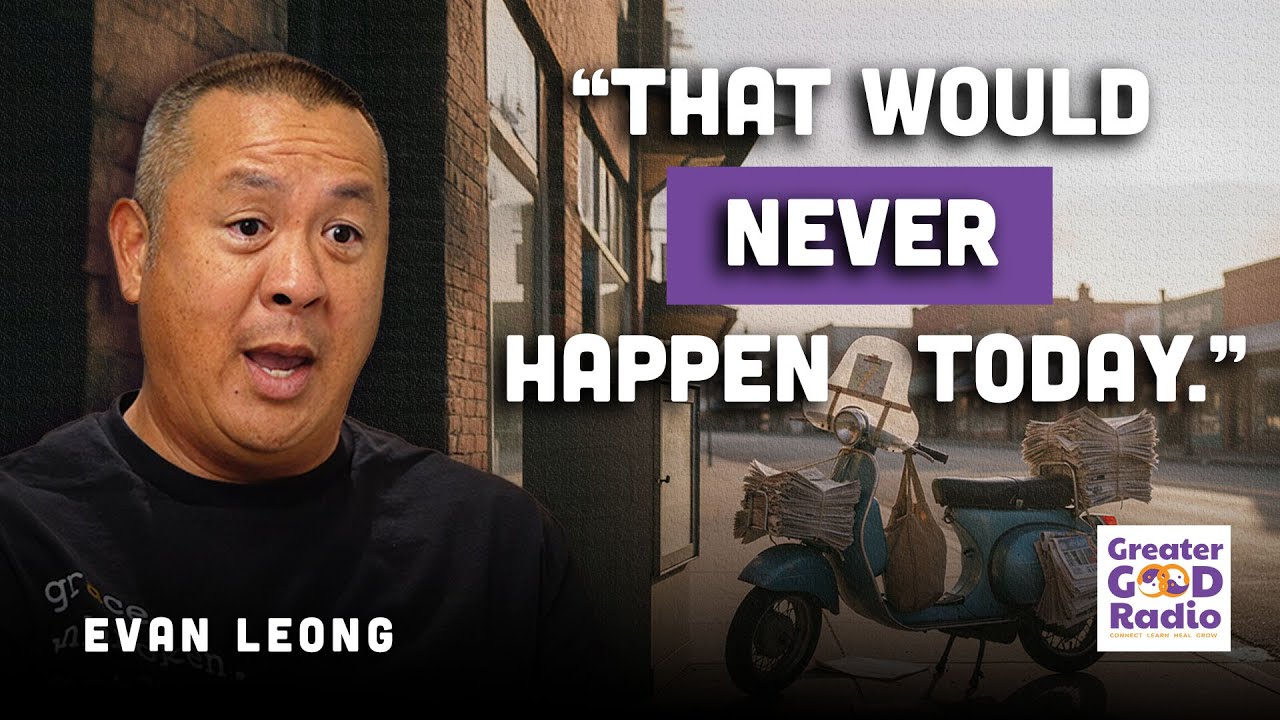 Вы бы разрешили своему шестилетнему ребёнку развозить газеты на мопеде?