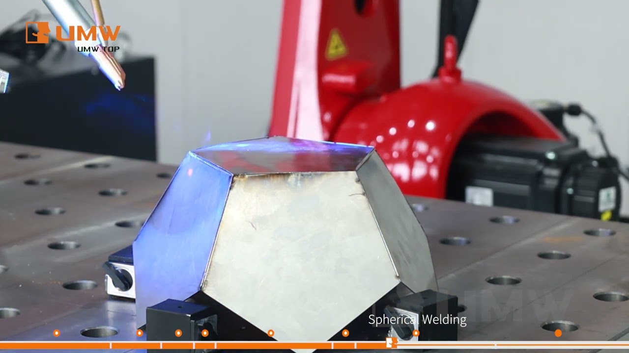 Industrial Laser Welding Robot 6 Welding Pattern and Irregular 3D Welding Demonstration