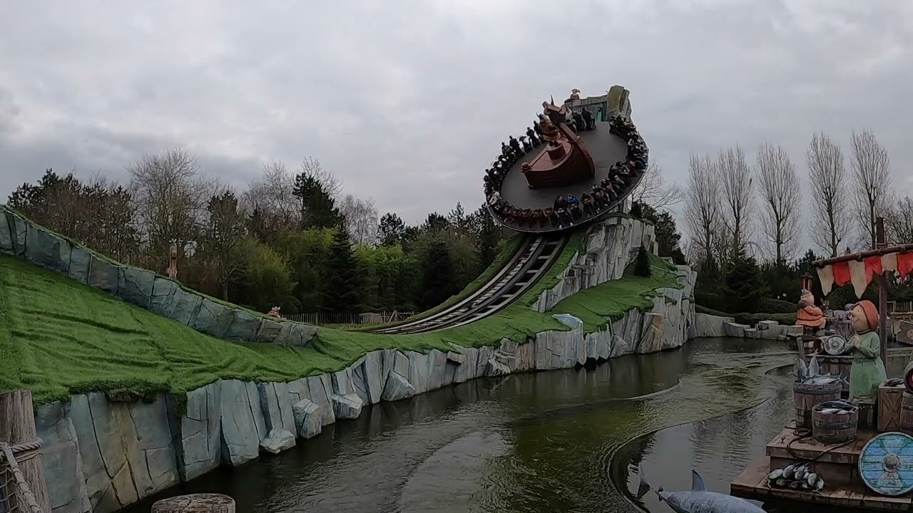 The BIG Wave Zamperla Disko Coaster at Plopsaland De Panne