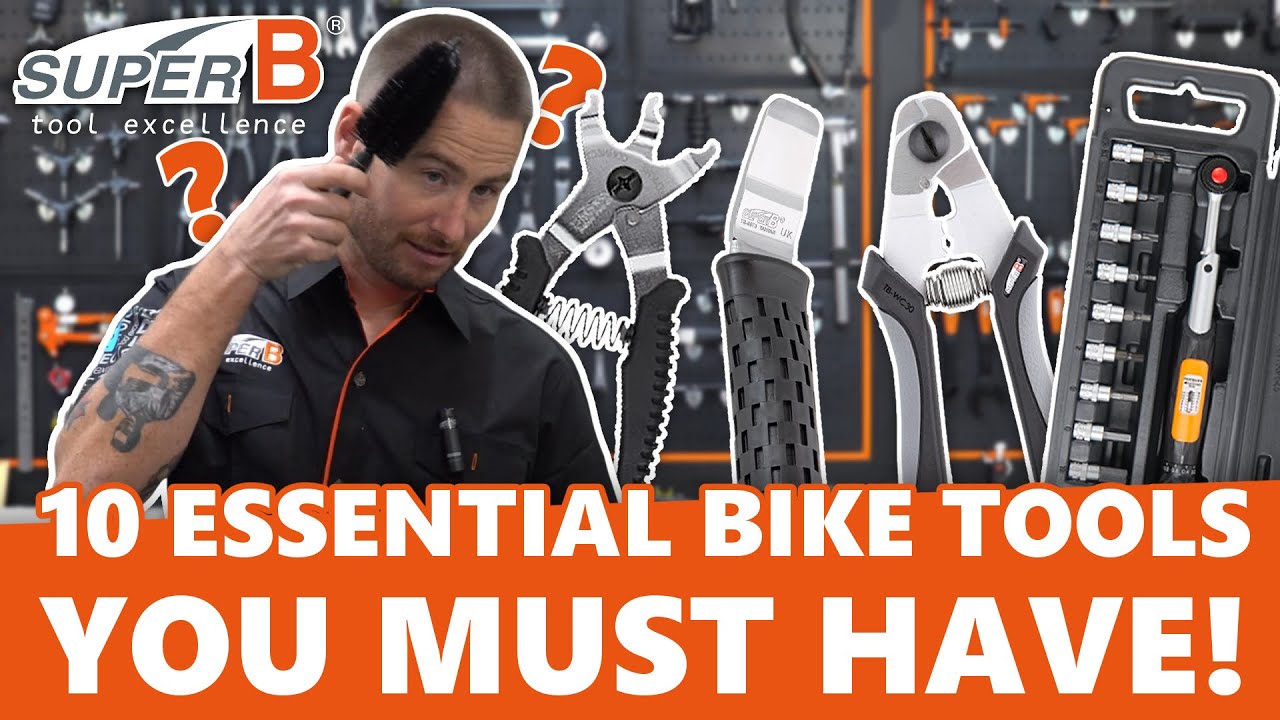 10 ESSENTIAL BIKE TOOLS YOU MUST HAVE!