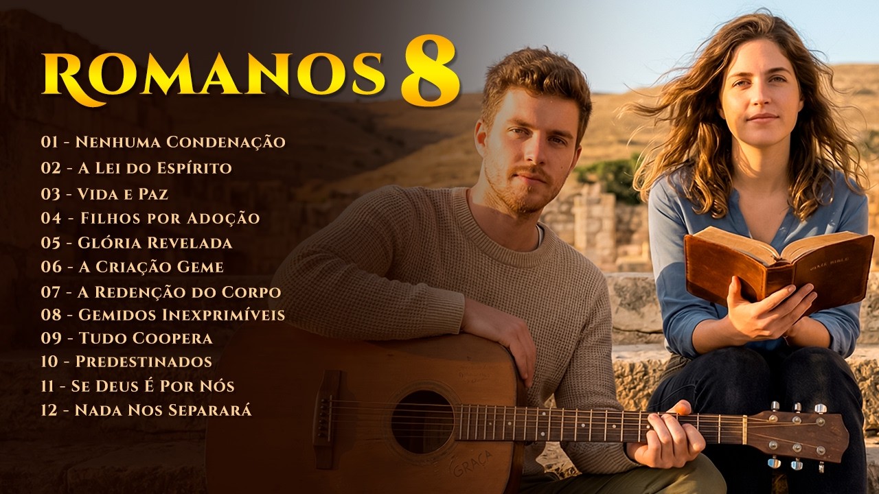 ESTES HINOS TE TRARÃO PAZ, ALEGRIA E TRANSFORMAÇÃO | 1 HORA PARA OUVIR E DESCANSAR EM ROMANOS 8