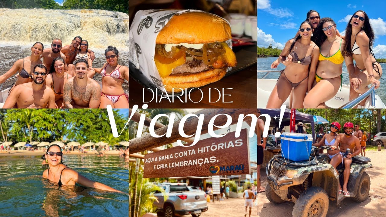 Carnaval em Barra Grande/BA | passeio 5 ilhas, quadriciclo, estresse em Taipu de Fora, levei picada