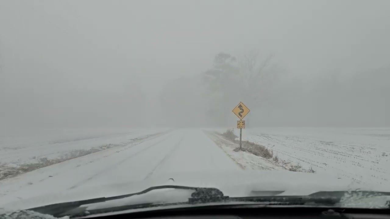 Snow Washington, NC January 31, 2026