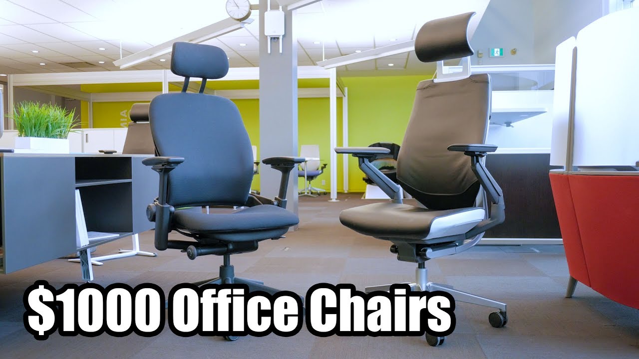 Steelcase Gesture and Leap V2 Office Chairs - First Impressions on $1000 ergonomic task chair