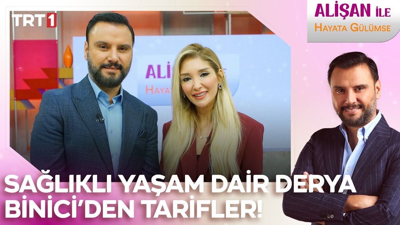 Sağlıklı yaşama dair tarifleriyle diyetisyen Derya Binici stüdyoda! I  @AlisanileHayataGulumseTRT