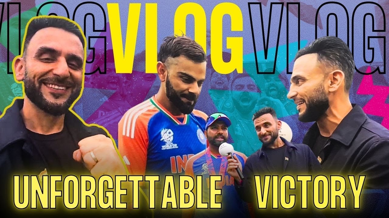 VLOG OVERS - Hum Jeeeeet Gaye - A day I’ll never forget | IND vs SA | T20WC24 FINAL | Jatin Sapru