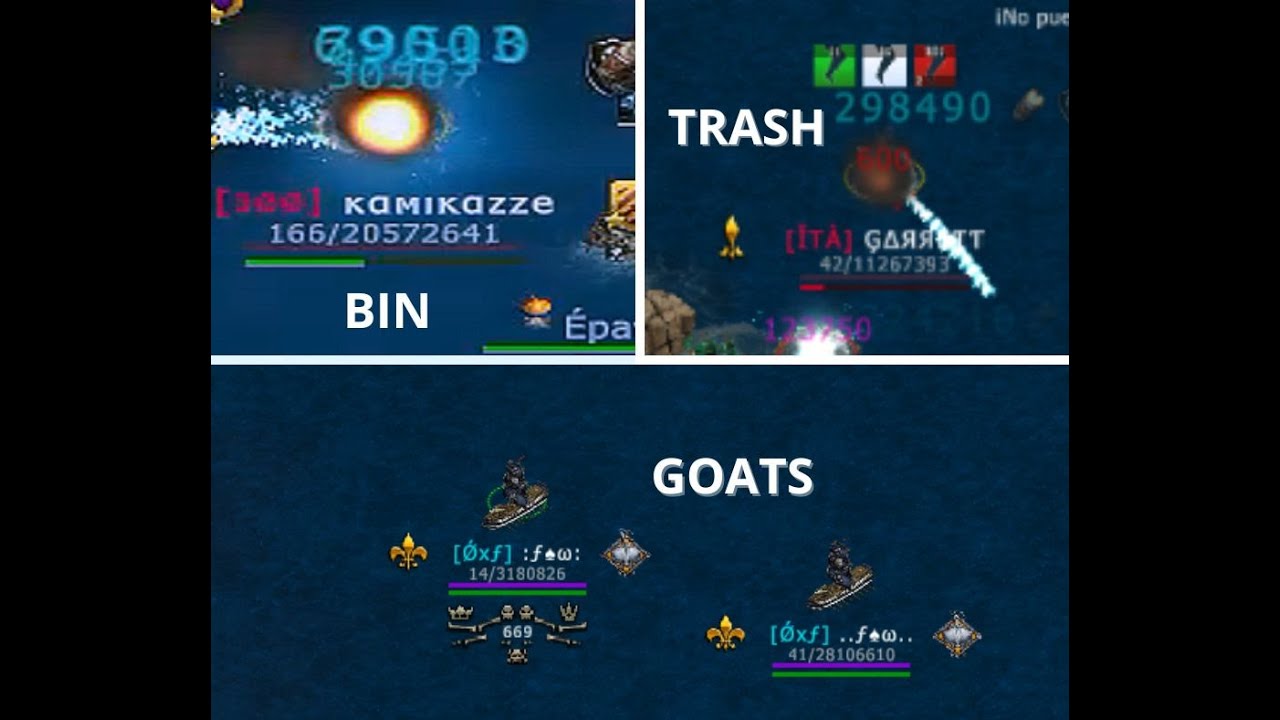 SEAFIGHT MEGA SERVER - THE HORRIBLE DUO [зøø] & [ĬTÀ] GET SLAPPED