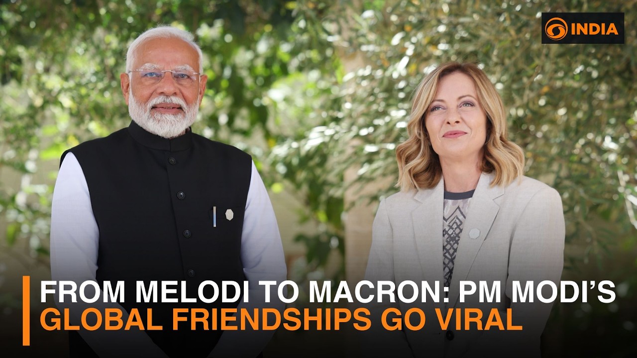 From Melodi to Macron: PM Modi&rsquo;s Global Friendships Go Viral