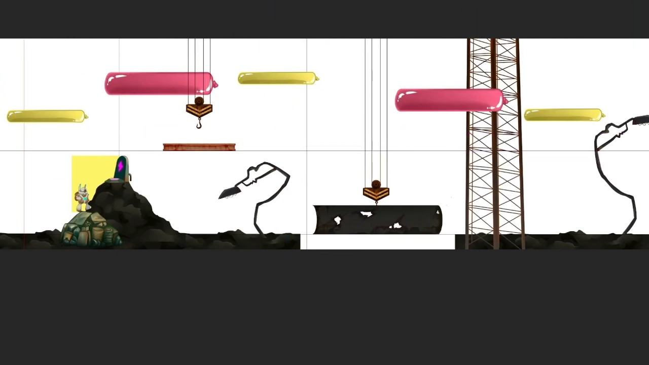 Level design for re:FROID (Time-lapse video)