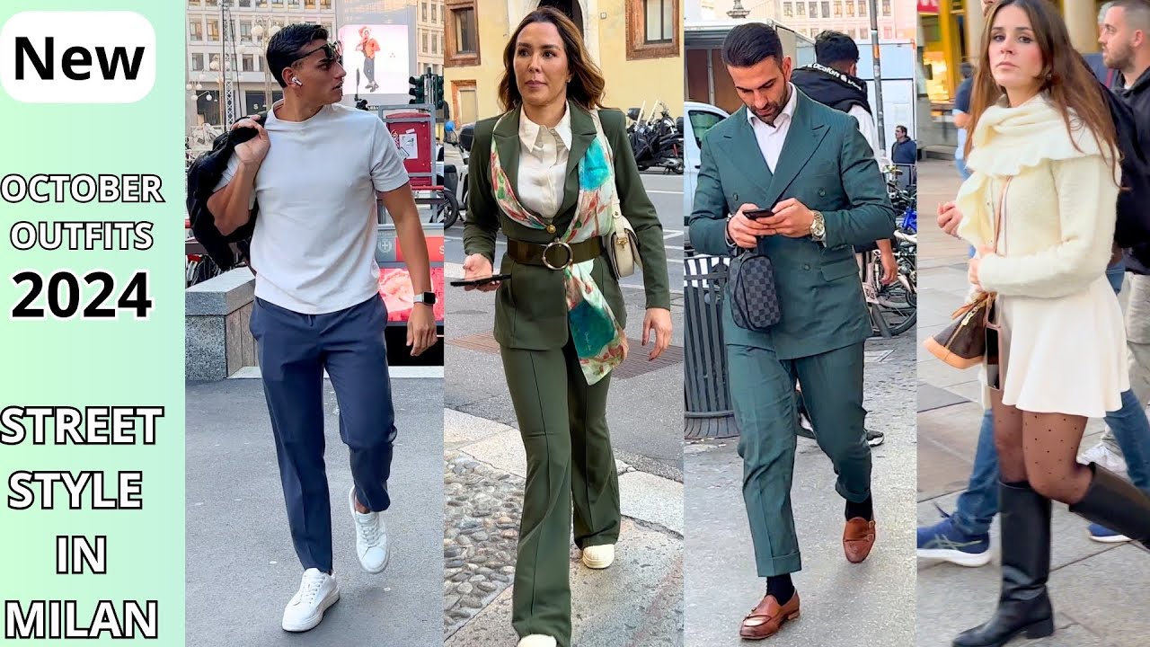 New Fall 2024 Trending Outfits on Milan's Most Luxurious Street: Monte Napoleone! #luxuryfashion