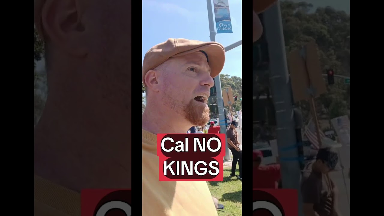 В Калифорнии нет королей! Огромная явка! #maga #nokings #donaldtrump