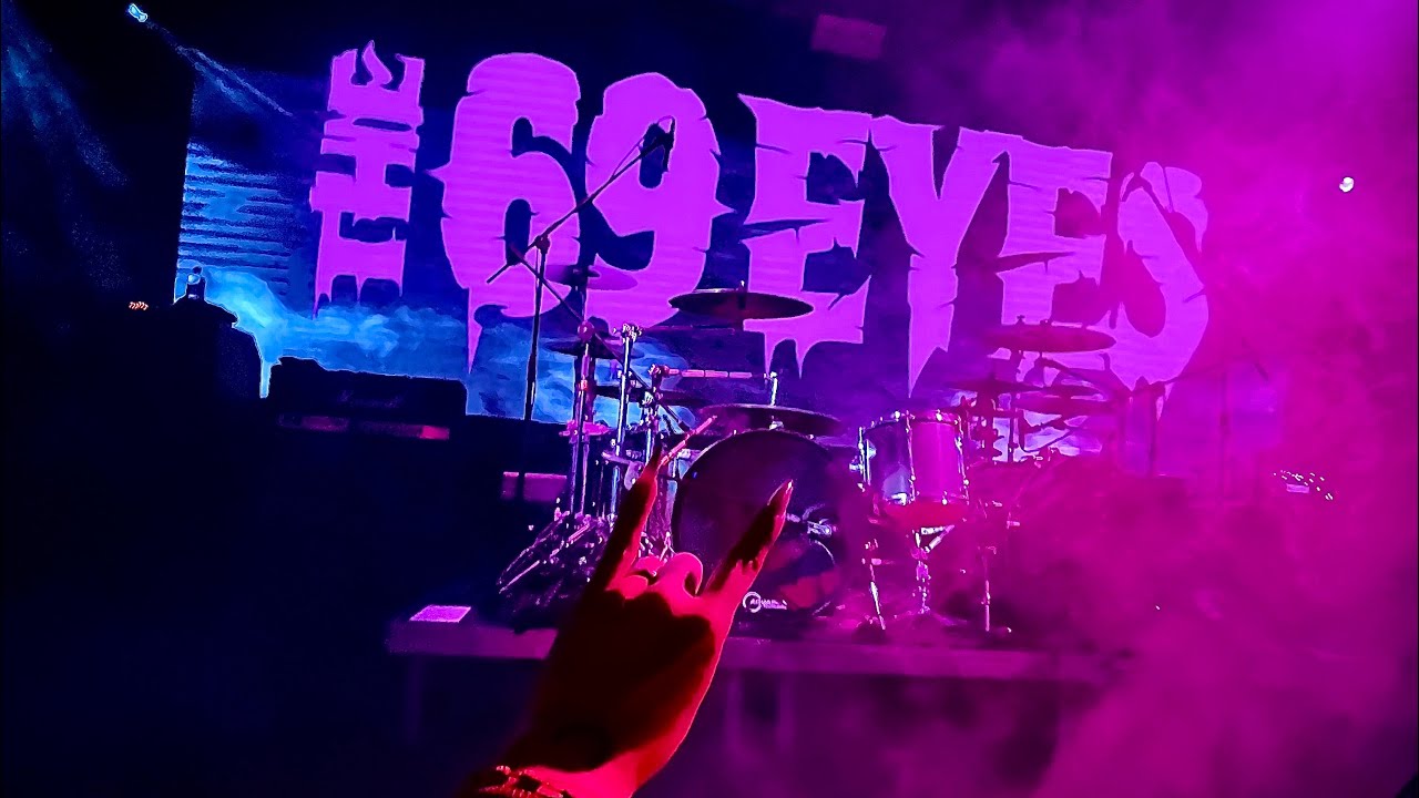 The 69 eyes Colombia 🇨🇴 (Full concert + arrival and acapela) 26/08/2025