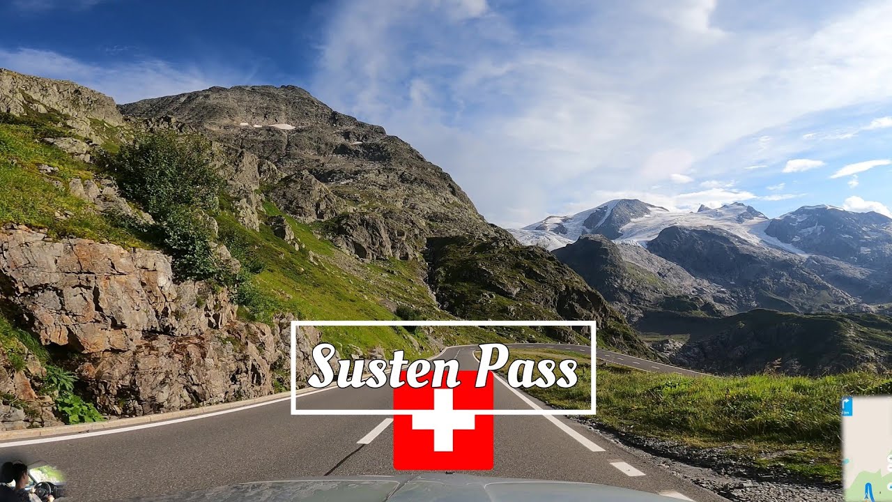 Zwitzerland driving Susten Pass from Göschenen to Innerkirchen