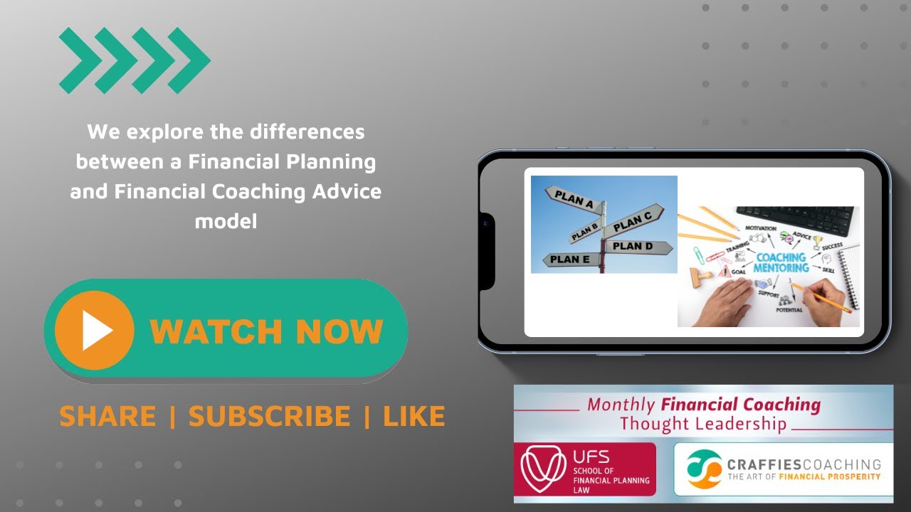 How does a Financial Coaching Advice model differ from a Financial Planning model? September 2022