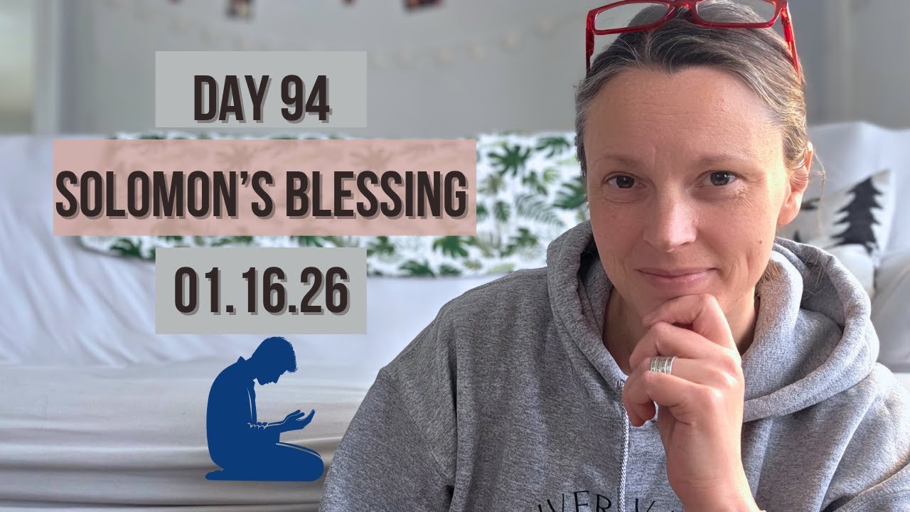 Day 94 Read Along With Me 1-16-26 One Year Daily Bible Reading KJV Audio