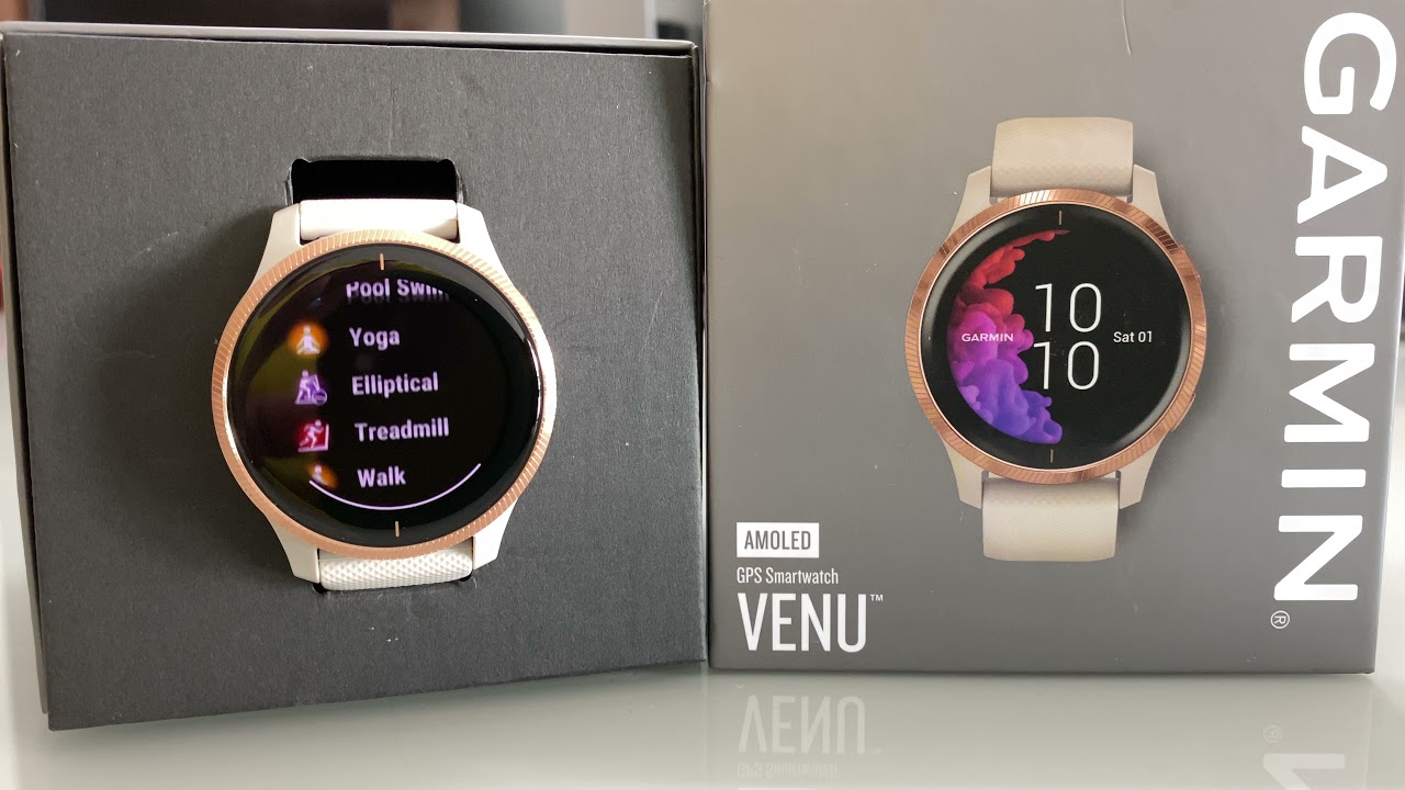 Garmin Venu Ros&ecirc; Gold