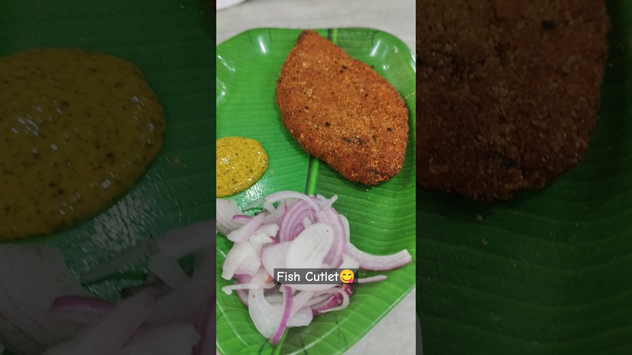 Fish Cutlet from Asansol coffee house 😋😍