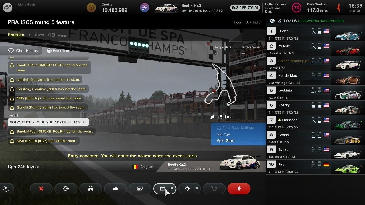 My pov and chat for SPA