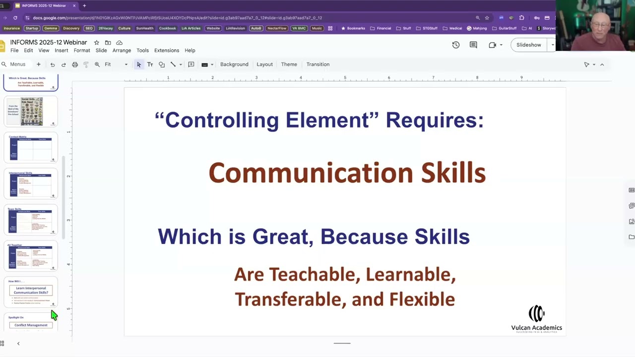 Communication Skills for Succeeding in Analytics