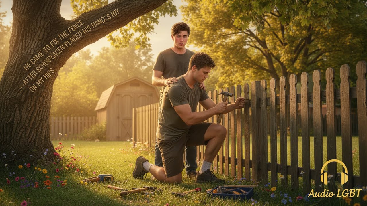 HE CAME TO FIX THE FENCE AFTER SCHOOL—AND THEN PLACED HIS HANDS ON MY HIPS