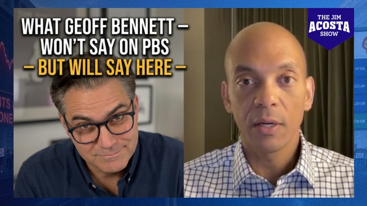 Czego Geoff Bennett z PBS NewsHour nie powie na antenie &mdash; ale powie tutaj | Za 12 minut
