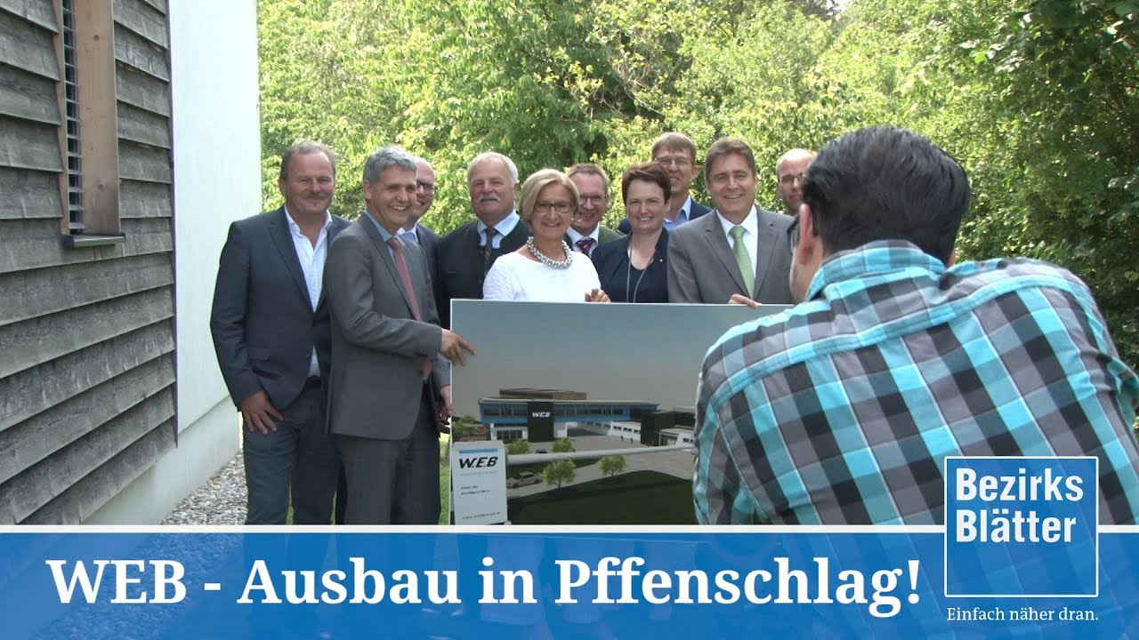 W.E.B Windenergie AG baut Zentrale in Pfaffenschlag aus