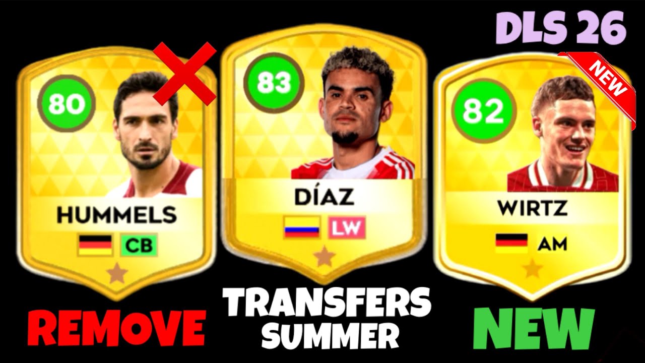 😱 УДАЛЕНИЕ ИГРОКОВ ❌ НОВЫЕ ИГРОКИ ✅ ТРАНСФЕРЫ ЛЕТ 🎯 В DLS 25