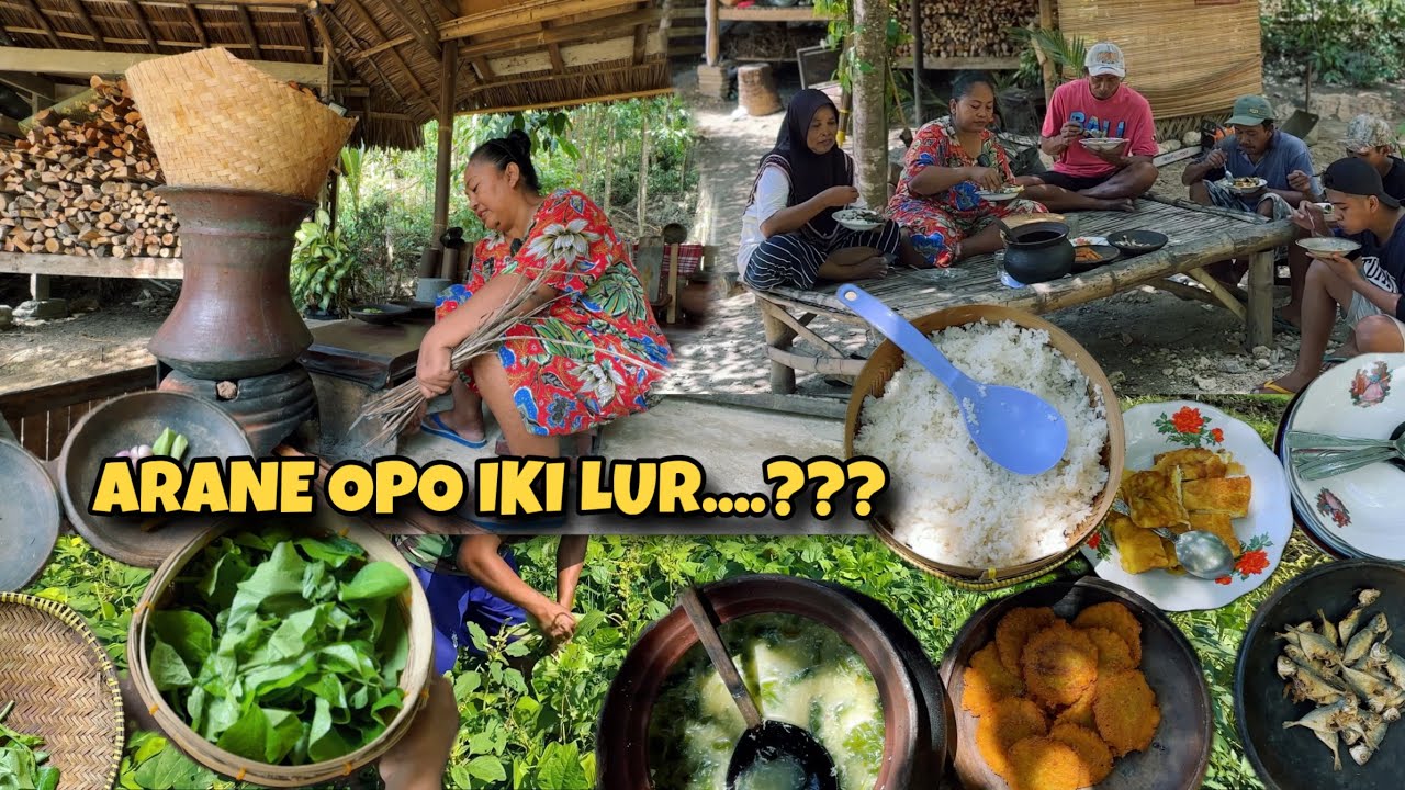 MASAK DADAR SINGKONG DAN SAYUR OBLOK OBLOK LEMBAYUNG